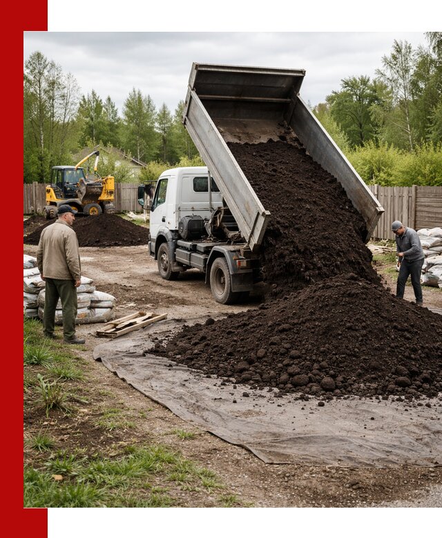 Доставка качественного почвогрунта в Кунгуре оптом и в розницу