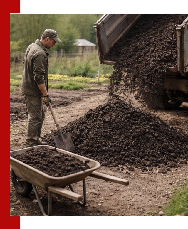 Доставка качественной земли для огорода в Кунгуре