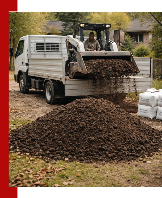 Доставка садовой земли в больших объёмах в Кунгуре
