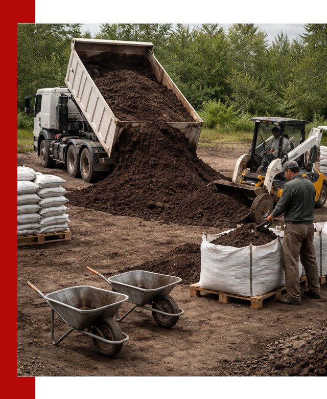 Доставка и продажа торфогрунта в Кунгуре оптом и в розницу