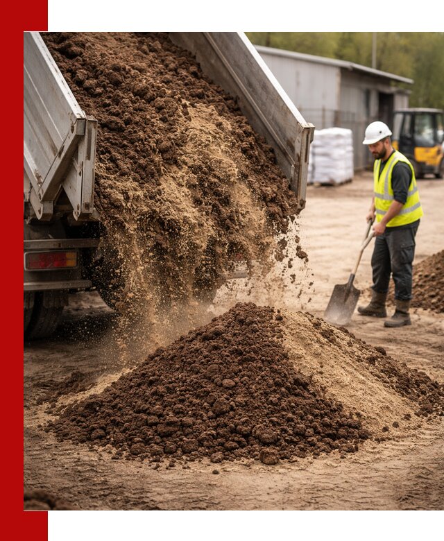 Доставка торфо-песчаной смеси в Кунгуре для строительства и озеленения