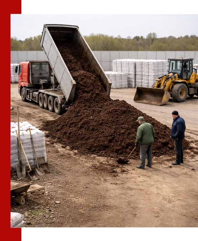Доставка торфяных смесей оптом и в розницу в Кунгуре