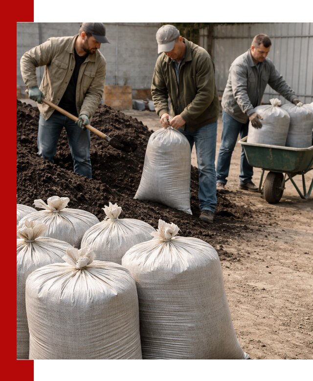 Купить чернозем в мешках с доставкой в Кунгуре