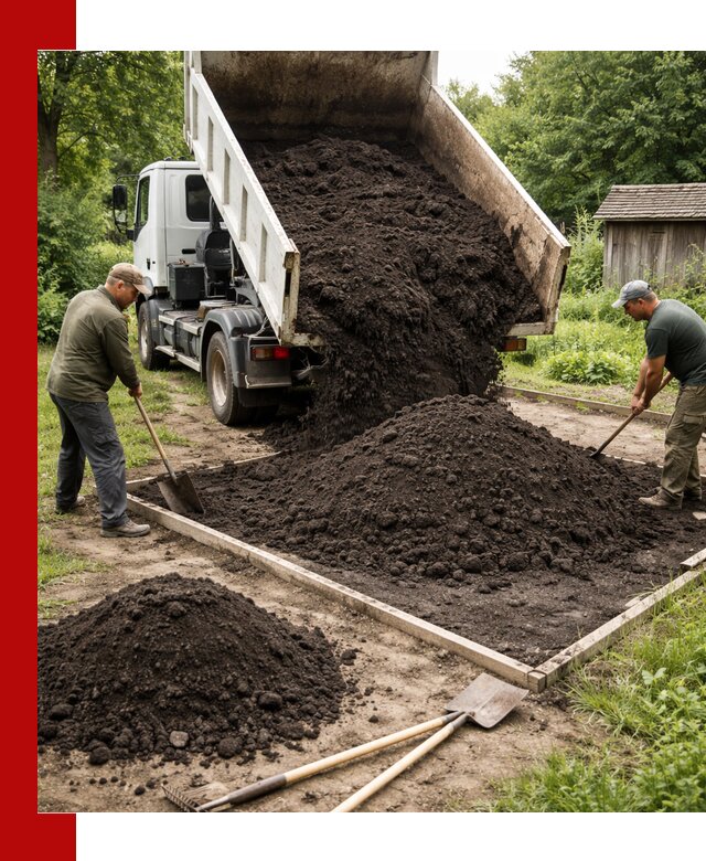 Купить чистый чернозем для огорода с доставкой в Кунгуре