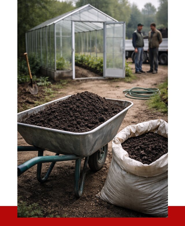 Чернозем для теплицы в Кунгуре с доставкой от 1538 р. | ПРОНЕРУДКнг