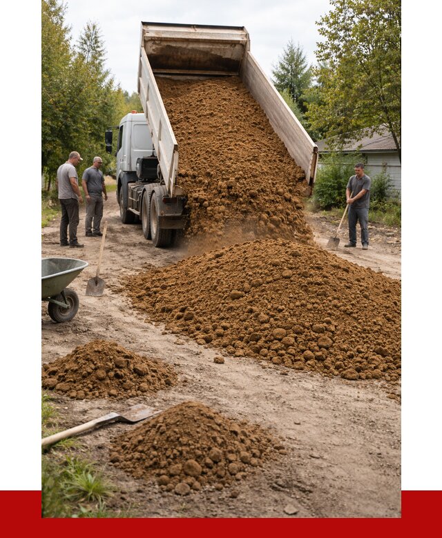 Купить суглинок с доставкой в Кунгуре от 2564 р. за куб | ПРОНЕРУДКнг