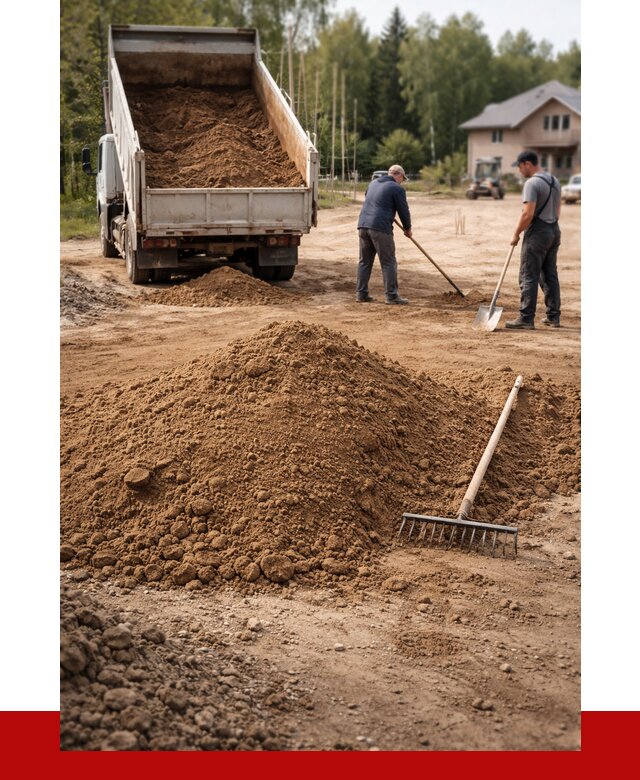 Суглинок для планировки в Кунгуре с доставкой от 4308 р. | ПРОНЕРУДКнг
