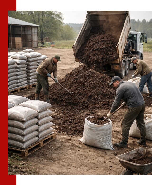 Доставка компоста оптом и в розницу в Кунгуре