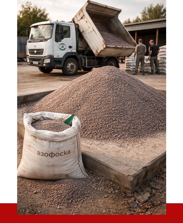 Купить азофоска в Кунгуре с доставкой от 1231 р. за куб | ПРОНЕРУДКнг