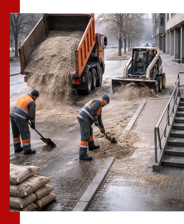 Поставка противогололедных материалов в Кунгуре
