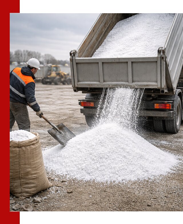 Поставка хлористого натрия оптом и в розницу в Кунгуре