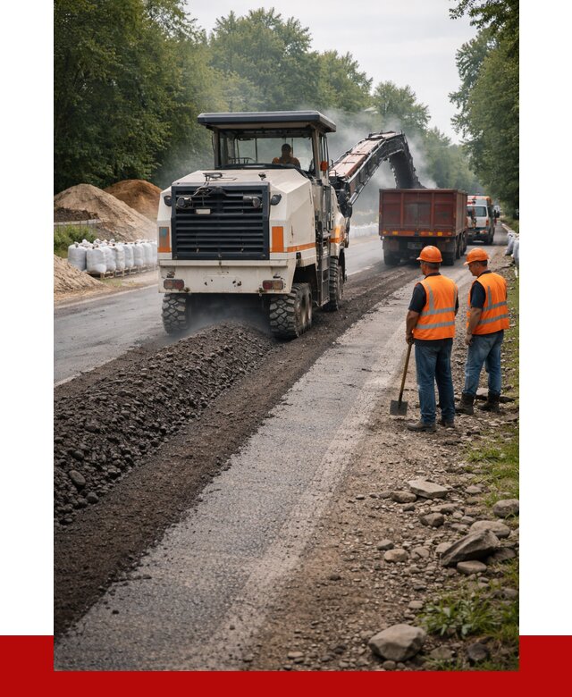 Фрезерованный асфальт в Кунгуре от 2256 р./куб. | ПРОНЕРУДКнг