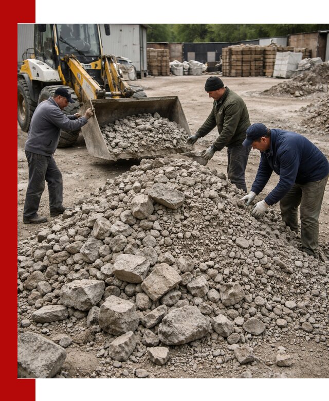 Демонтаж и вывоз бой бетона в Кунгуре