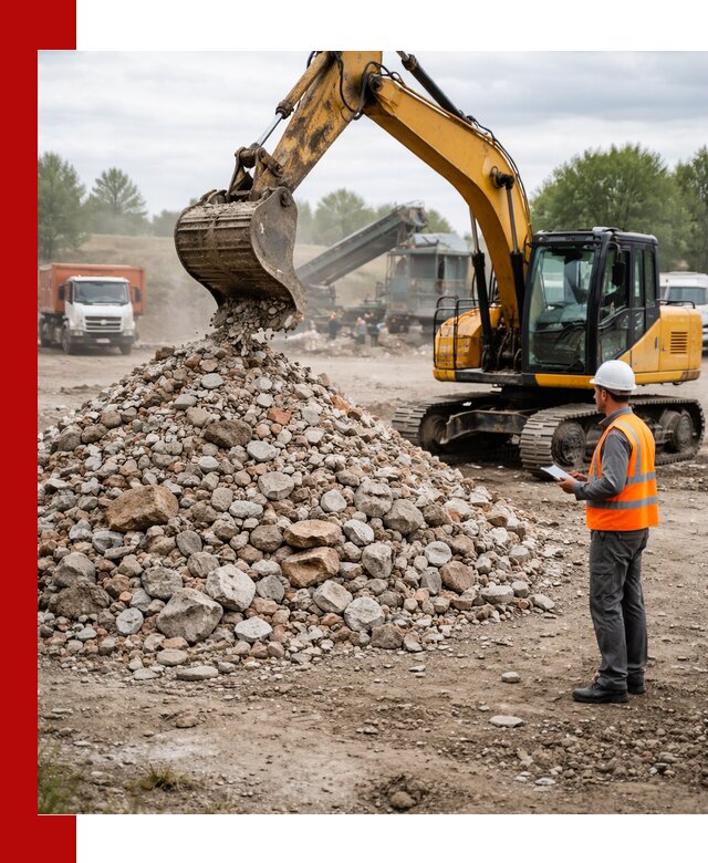 Доставка и вывоз строительного боя в Кунгуре