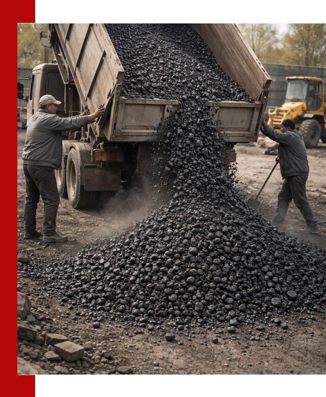 Доставка угля семечка самосвалами в Кунгуре