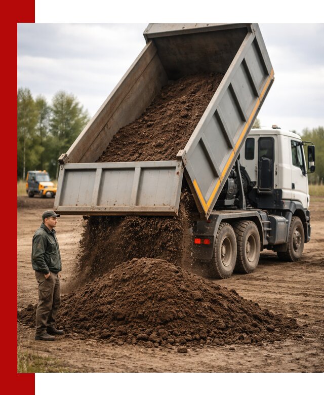 Аренда самосвала с водителем в Кунгуре для сыпучих грузов и навоза