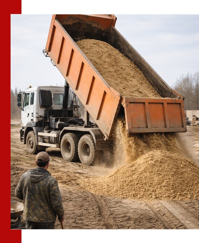 Аренда самосвала 20 тонн для перевозки грузов в Кунгуре