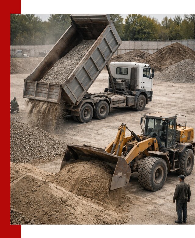 Перевозка сыпучих грузов самосвалами и бортовыми в Кунгуре