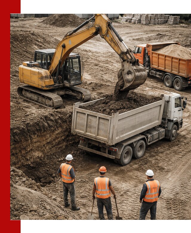 Разработка грунта для строительства и благоустройства в Кунгуре