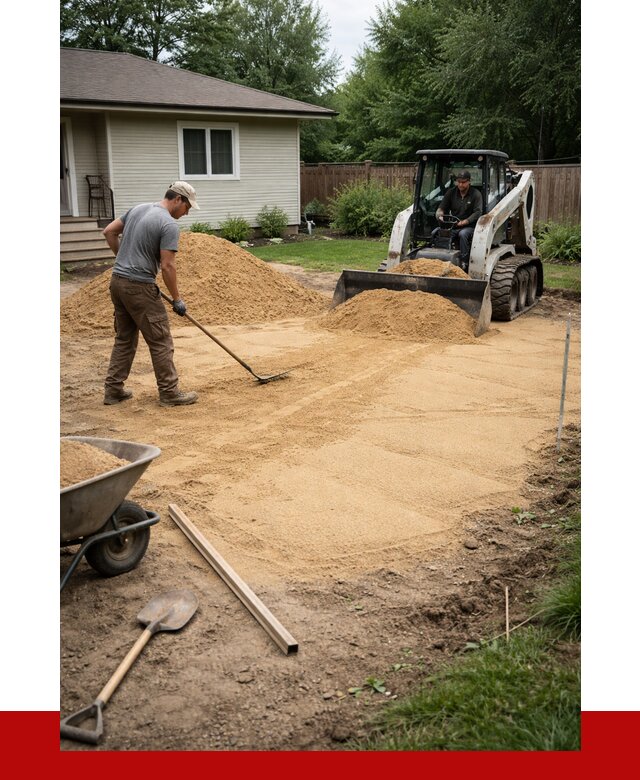 Отсыпка участка песком в Кунгуре, от 2564 р., ПРОНЕРУДКнг