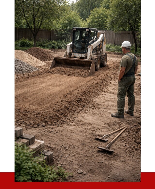 Выравнивание участка под ключ в Кунгуре от 3590 р. | ПРОНЕРУДКнг